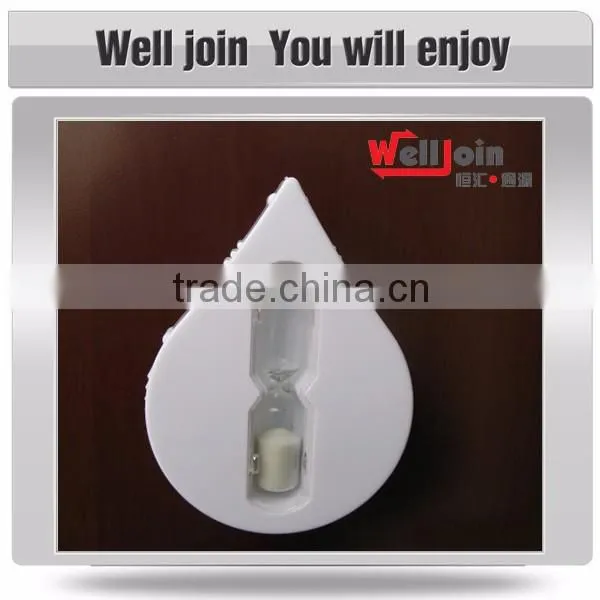 Promotional 5min plastic mini sand shower timer