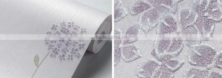 living room decoration country flower pattern 3D wallpaper for walls