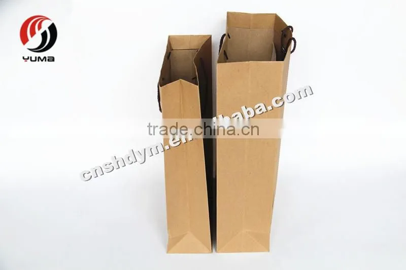 high quality recyclable custom printed kraft paper bag