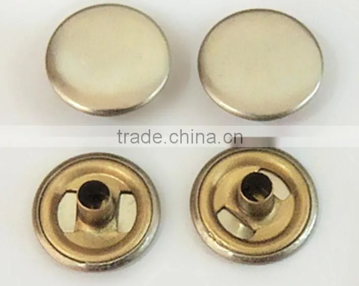 Sedex Audited Factory Metal Jeans Button For Jacket and Jeans Clothes