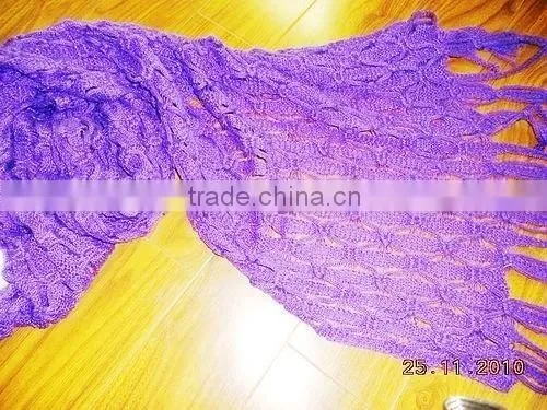 fashion lady mohair shawl