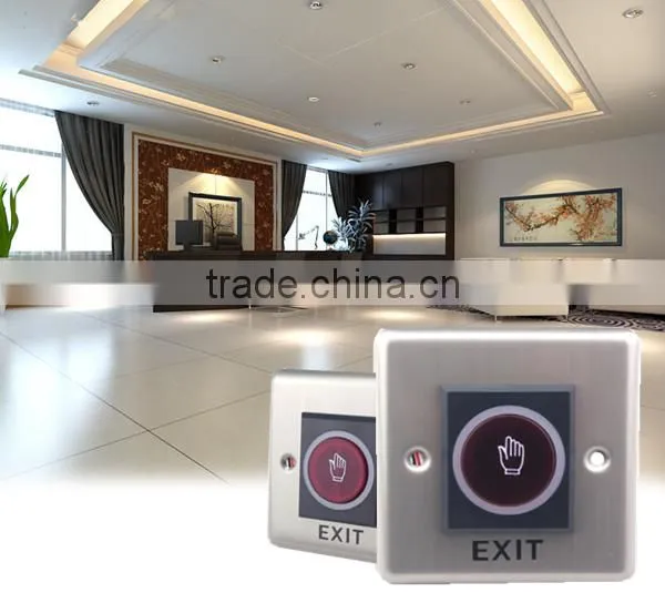 INFRARED NO TOUCH BUTTON FOR EXITING