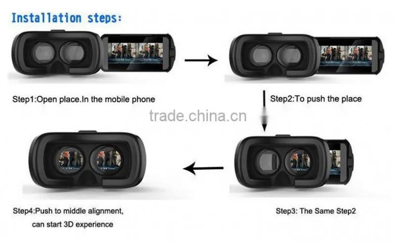 New Google cardboard Virtual Reality 3d Glasses