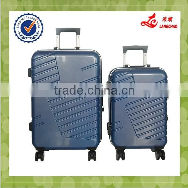 3pcs set hard shell luggage abs trolley suitcase factory price