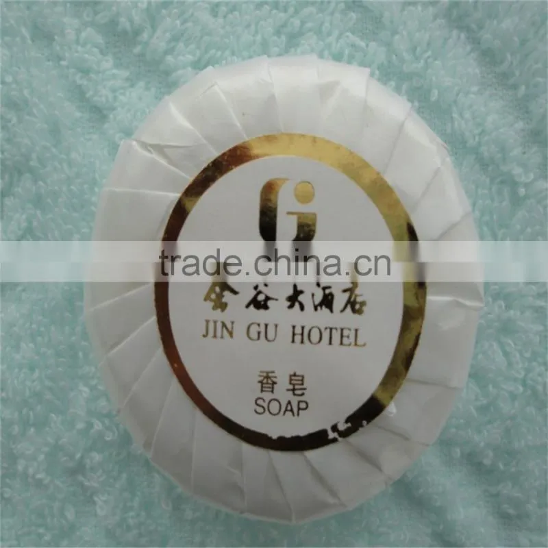 small hotel soaps in paper