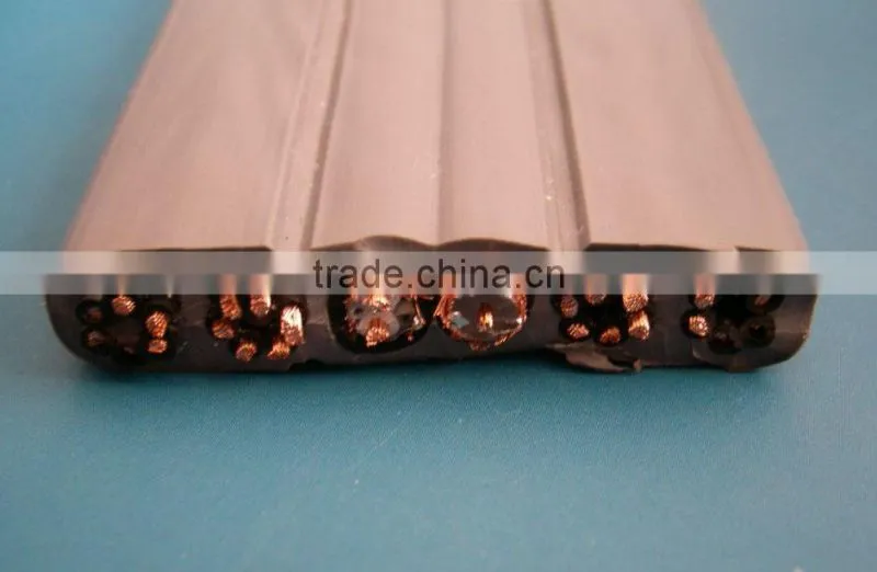XLPO Insulated XLPO Sheath Copper Braid Screened Flexible Control Power Cable with 450/750V