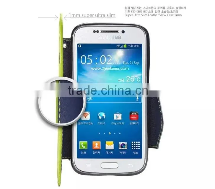 Smart View Window Protective Fancy Diary Phone Case For Samsung Galaxy S2 S3 S4 S5 S6 Korea Brand New