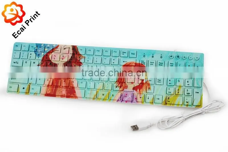 Best creative custom made sublimation computer keyboard