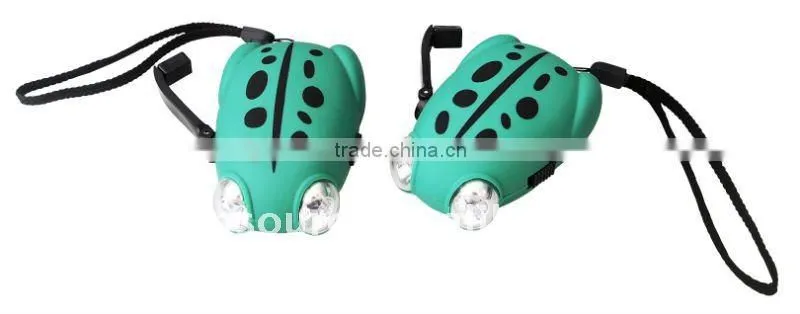 rechargeable battery dynamo flashlight