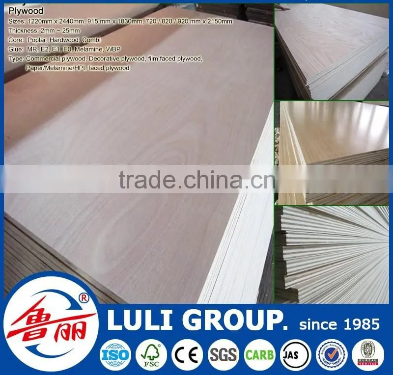 competitive price and high quality plywood board