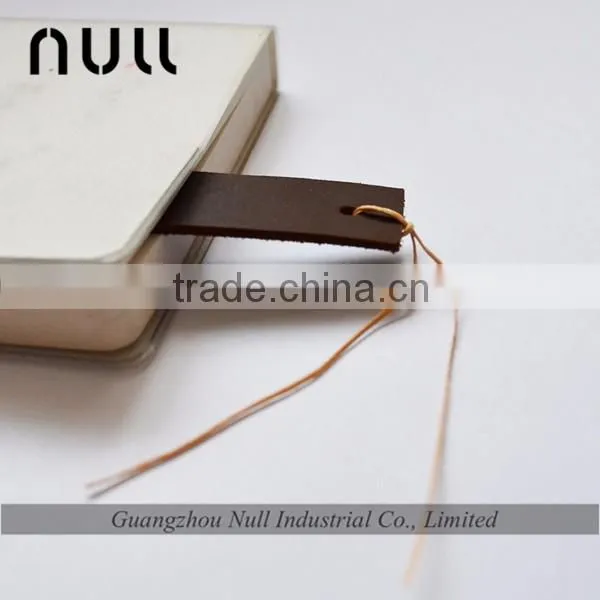 High quality special handictafts genuine leather bookmark