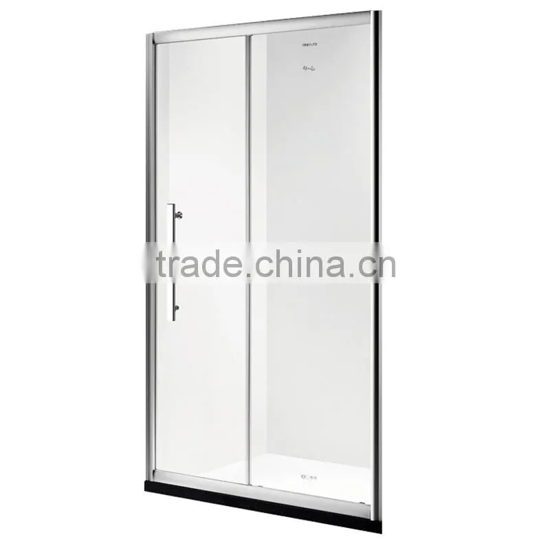 rectangle hinged tempered glass shower enclosure for bathroom with CE ANSI