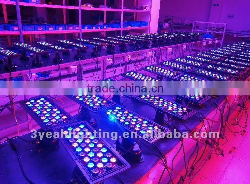 IP65 1 watt 36pcs light 3 in 1 rgb led wall washer
