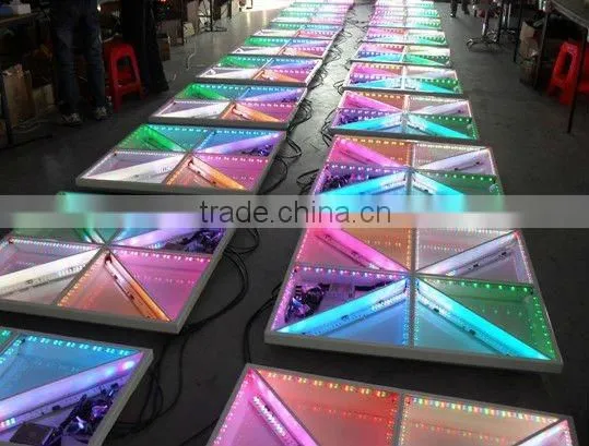 10mm 720 Rgb color led dance floor/Led Disco Floor