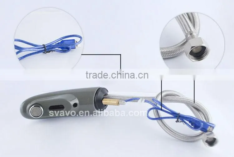high-end bathroom faucet, deck mounted automatic faucet, sensored faucet