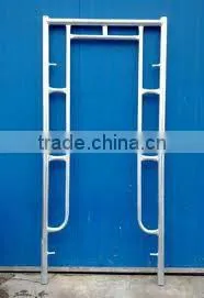 H-frame scaffolding system used in construction/ construction