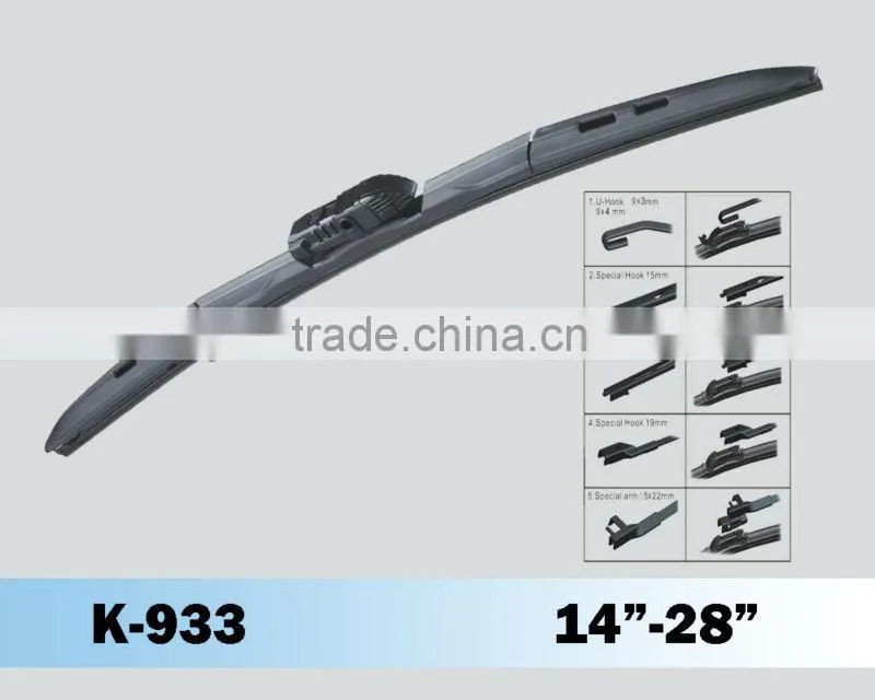 K-933 Multifunction flat wiper blade, car wiper