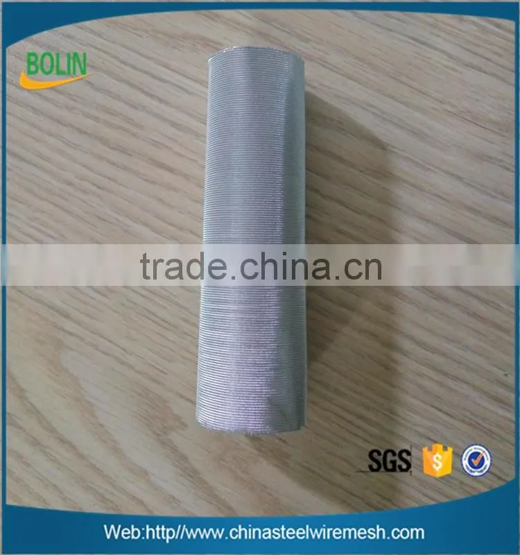 high quality stainless steel dutch weave filter cylindrical screen terp tubes (free sample)