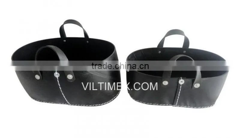 Recycle tire storage basket, firewood bucket