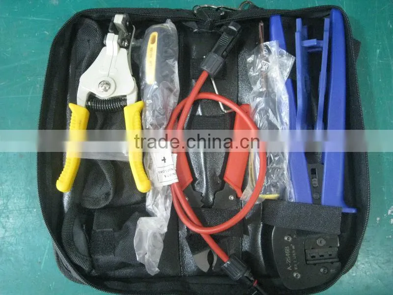 Solar PV crimping tool kit for Crimping/Cutting/Stripping tools with connector-Toolkit-02