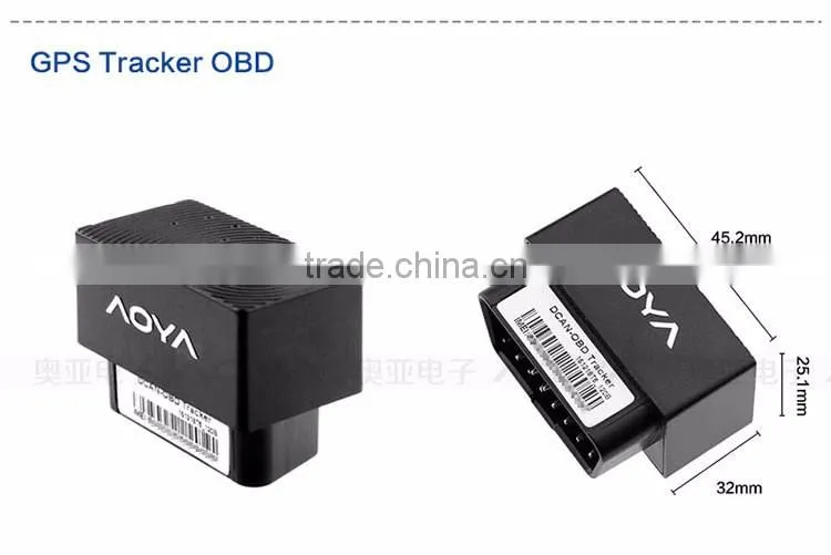 Mini GPS tracking device for vehicle obd ii GPS Tracker off oil engine Remote locking car