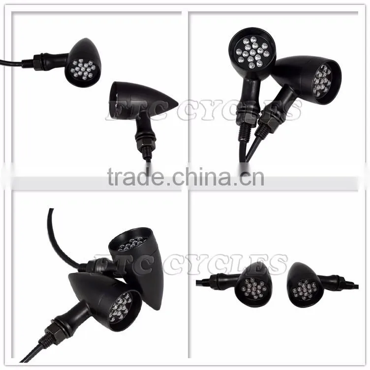 Aftermarket Heavy Duty LED Motorcycle Turn Signals for Yamaha Scrambler