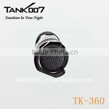 one mode CREE Q5 LED Aluminum camping flashlight TANK007 TK360