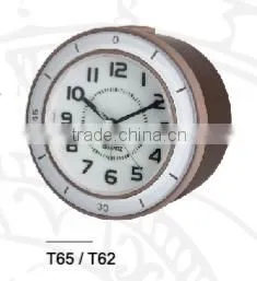 High quality classic round alarm clock with a nightlight function