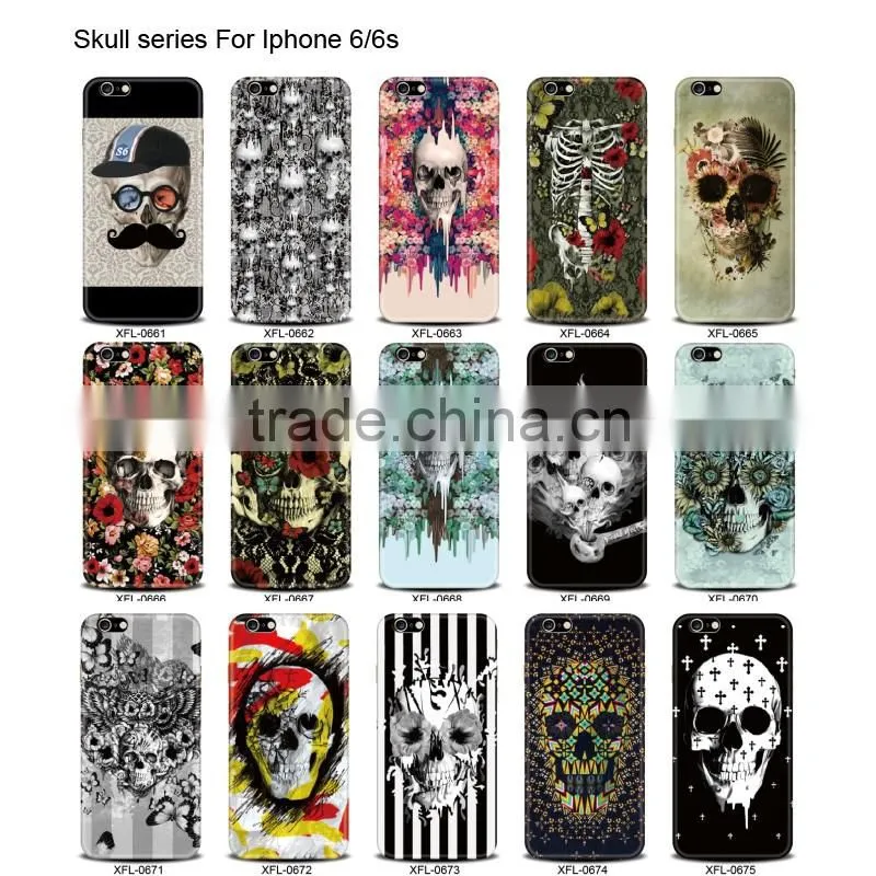 Print Pattern Soft TPU / Hard PC Phone Case Cover For iphone 6s Mobile Covers