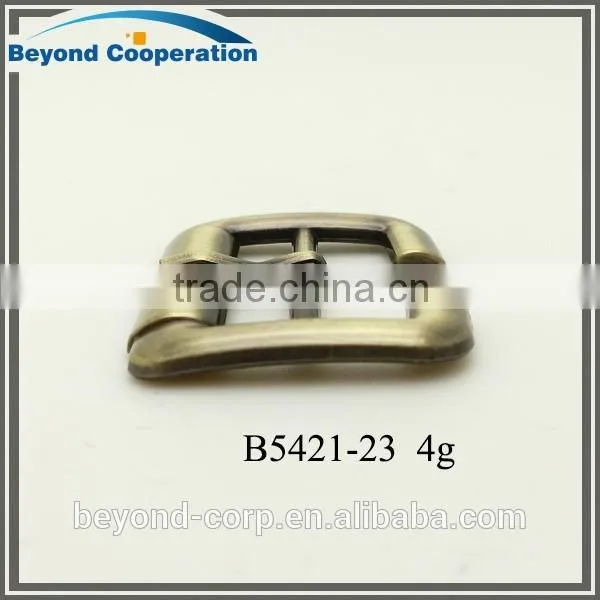 23mm anti brass brushed lady sandal shoe decorations shoe buckle