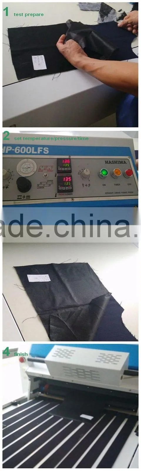 Haining elastic stretch woven fusible interlining fabric/fusible interfacing/entretela