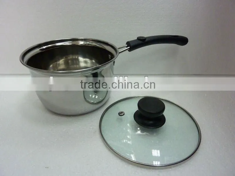 Stainless Steel Kitchenware milk pot single handle
