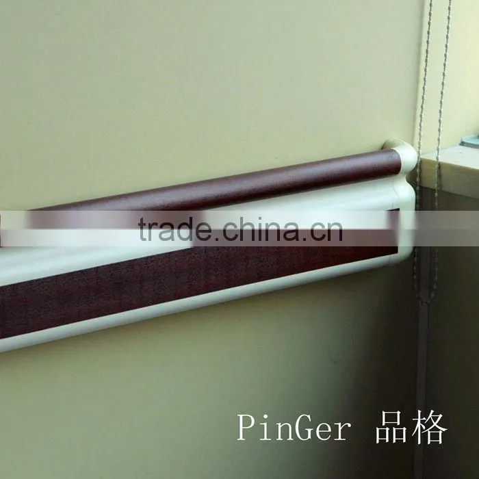 hospital corridor wall protection handrail