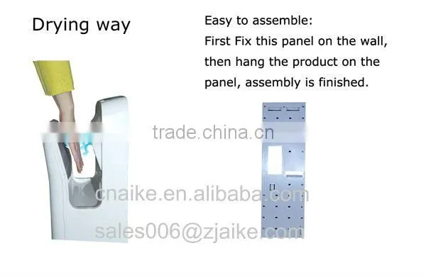 Wall mounted eco automatic hand driers toilet automatic hand dryer toilet jet hand driers automatic