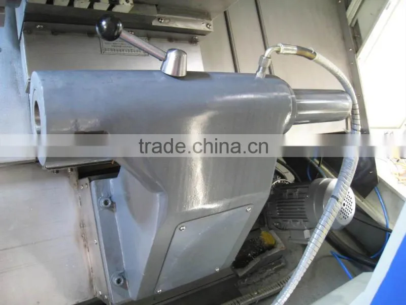 CNC450B-1 horizontal turret lathe with slant bed / cnc lathe machine cutting tools
