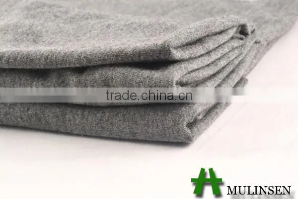 Shaoxing Mulinsen textile polyester rayon stretch jersey melange fabric