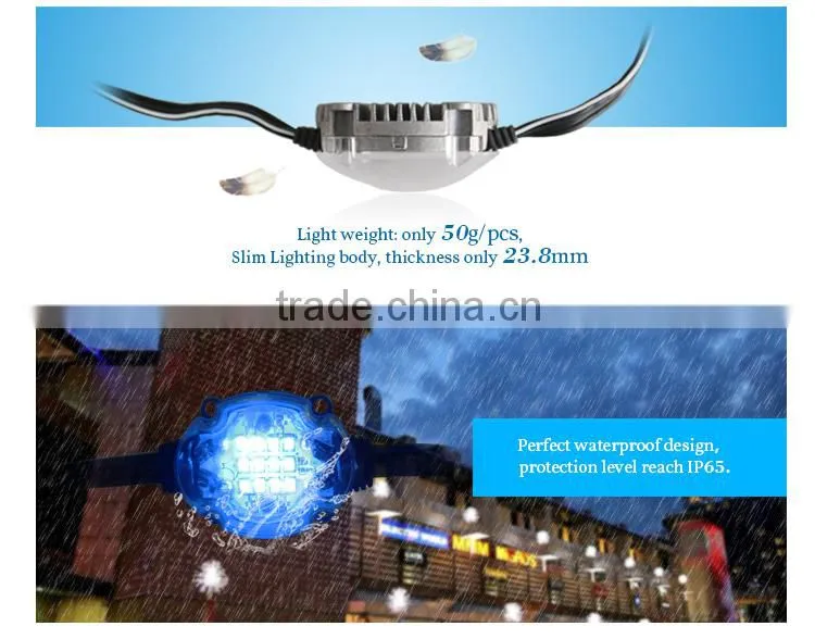 outdoor decorative 24V energy-saving mini RGB led pixel chain