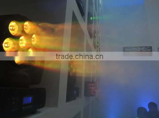 LED beam light 7pcs x 12w quad 4in1 RGBW LED stage moving head lamp 13CH DMX512