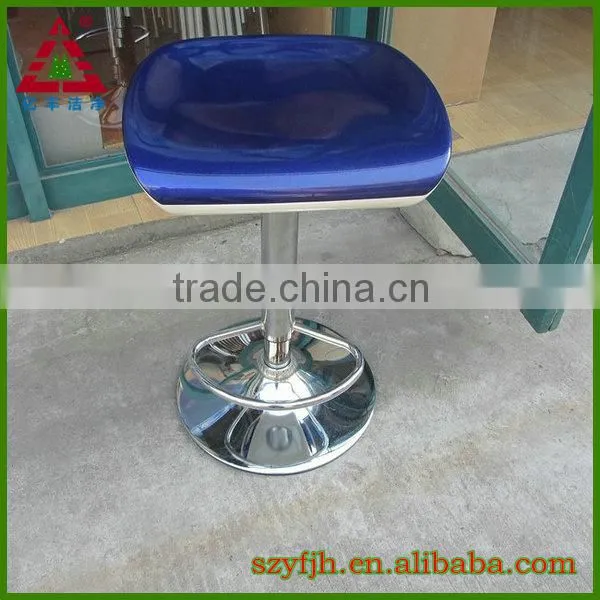 ISO/CE certify good quality lab adjust steel stool with wheel