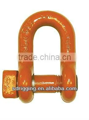 Trawling Shackles With Square Head Screw Pin