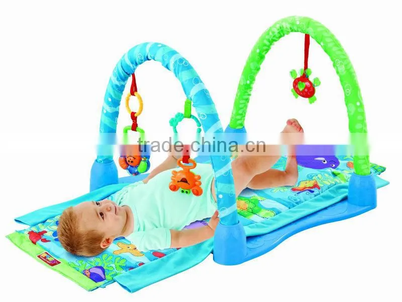 2014 hot new baby play gym soft safety playmat