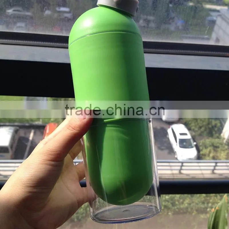 creative removable plastic mug travel tumbler