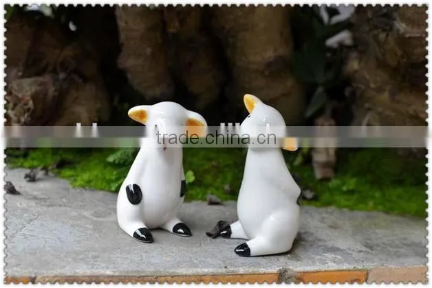 porcelain white sheep small figurine ornaments