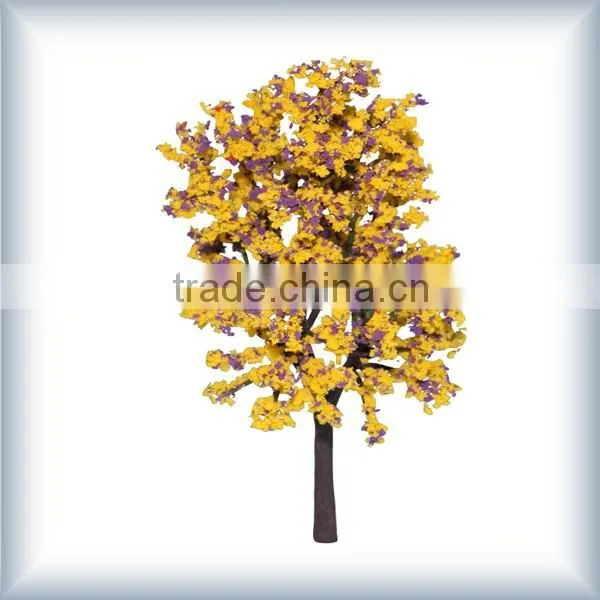 Colorful 3D decorated live christmas trees,CT007-160model tree for layout,good quality model tree,decorative model tree