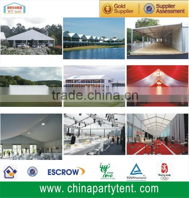 White luxury outdoor event tents wedding