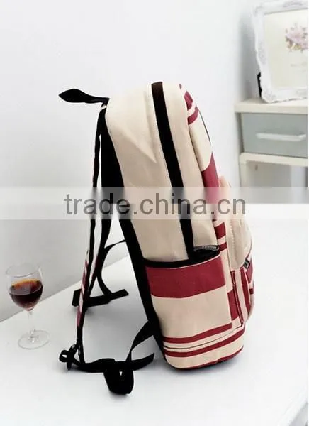Cotton Canvas Backpack For College Girls