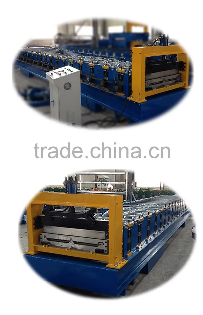 Standing seam with lock metal roll forming machine