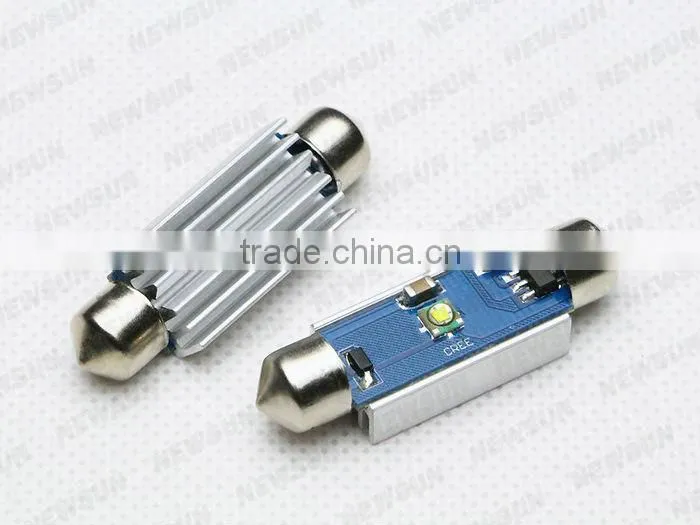 2014 Hot Sale 9-30V DC/AC LED dome festoon lights for all cars with 31MM/36MM/39MM/42MM available