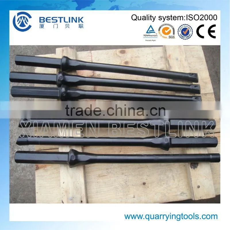 Drill rod for cross bits