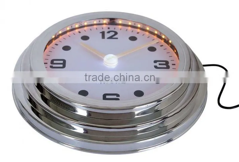 Large Led light wall clock
